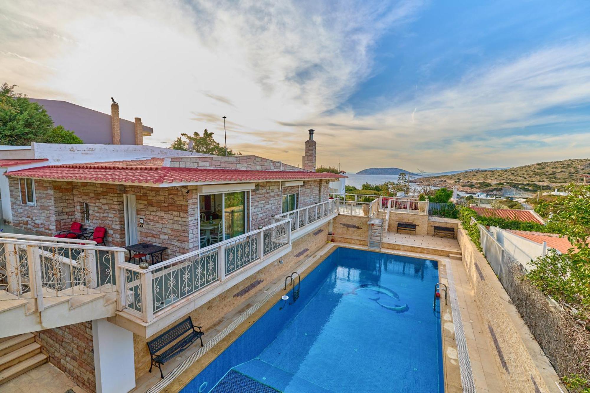The Mardim Villa Kap Kap Sounion Exterior foto